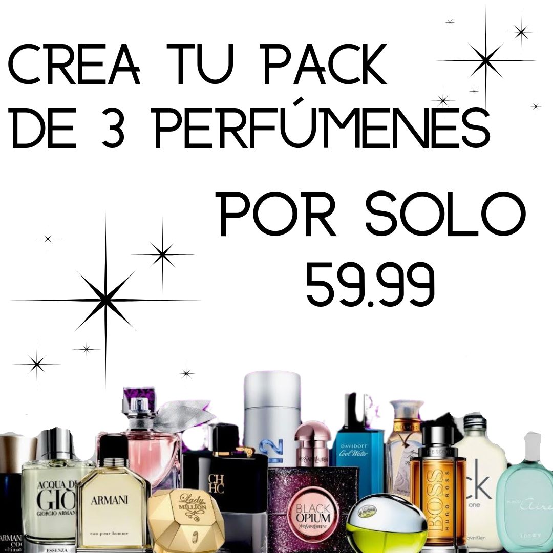 PACK 3 UNIDADES POR SOLO 59,99€